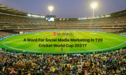 A Word For Social Media Marketing In T20 Cricket World Cup 2021?
