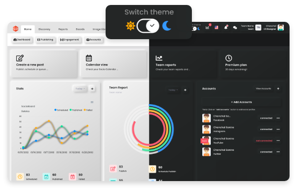 Dual-theme